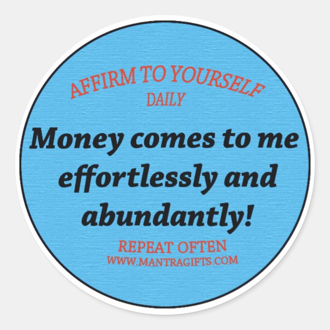 reichhaltiger Aufkleber (Vorderseite)