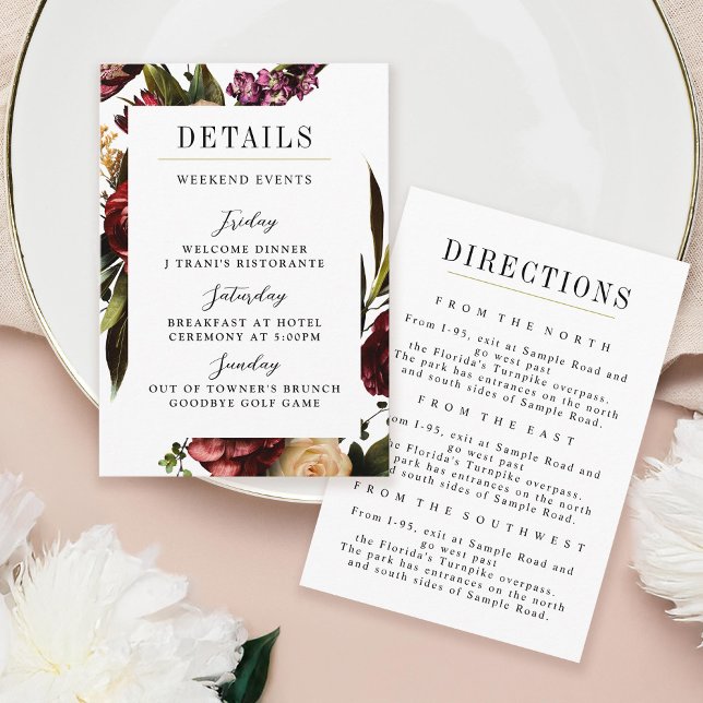 Reichhaltigkeit der Frühlingsblüte Begleitkarte (Von Creator hochgeladen)