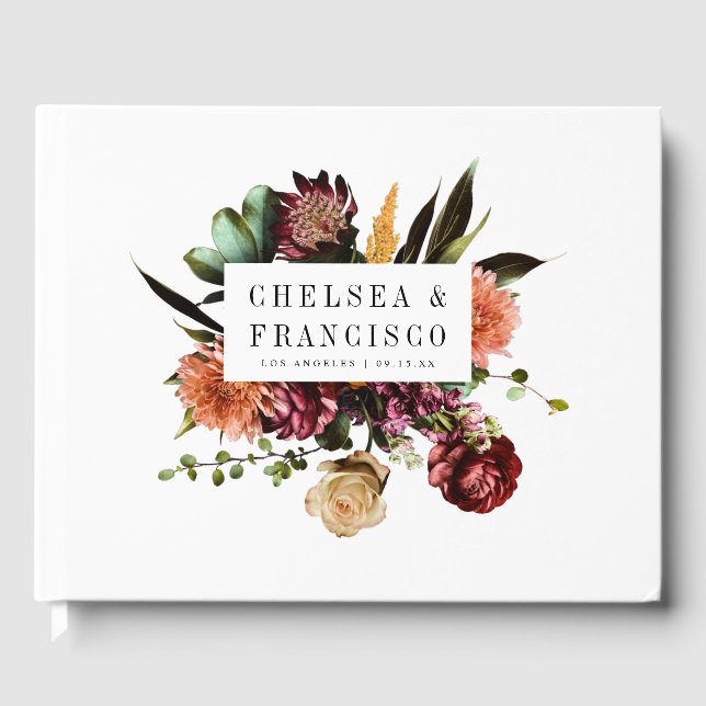 Reichhaltigkeit der Frühlingsblüte Gästebuch (Vorderseite)