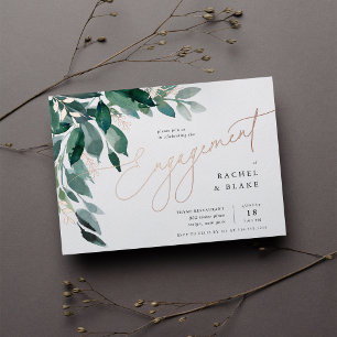 reichlich Foliage Engagement Folieneinladung