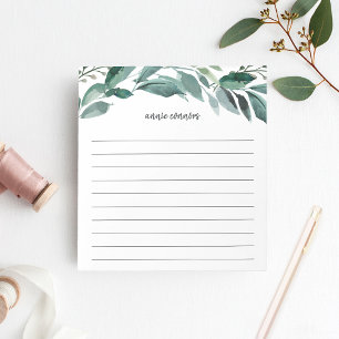 reichlich Foliage   Personalisiert Linde Notizblock
