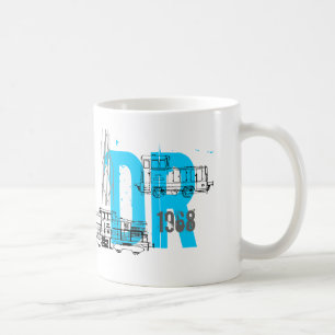 Reichsbahn DDR Kaffeetasse