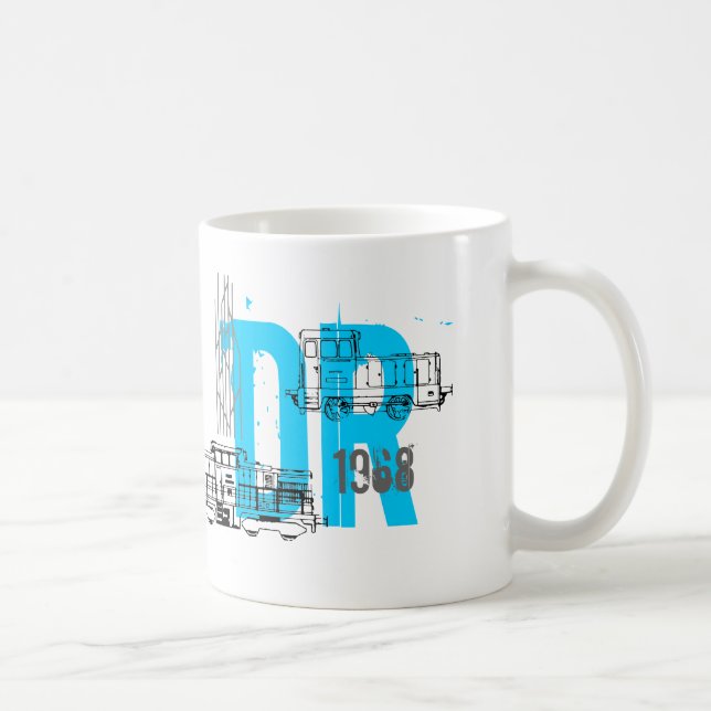 Reichsbahn DDR Kaffeetasse (Rechts)
