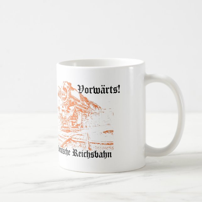 Reichsbahn Design Kaffeetasse (Rechts)