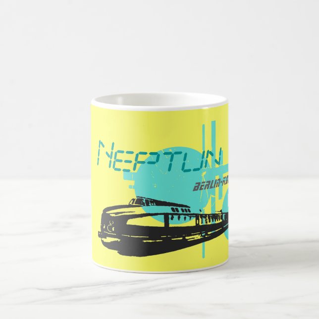 Reichsbahndesign NEPTUN DDR Tasse (Mittel)