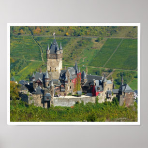 Reichsburg Cochem Castle, Deutschland Poster