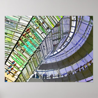 Reichstag/Bundestag, Inneres, Berlin(r41cpst) Poster