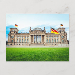 Reichstag, Deutschland, Foto Postkarte