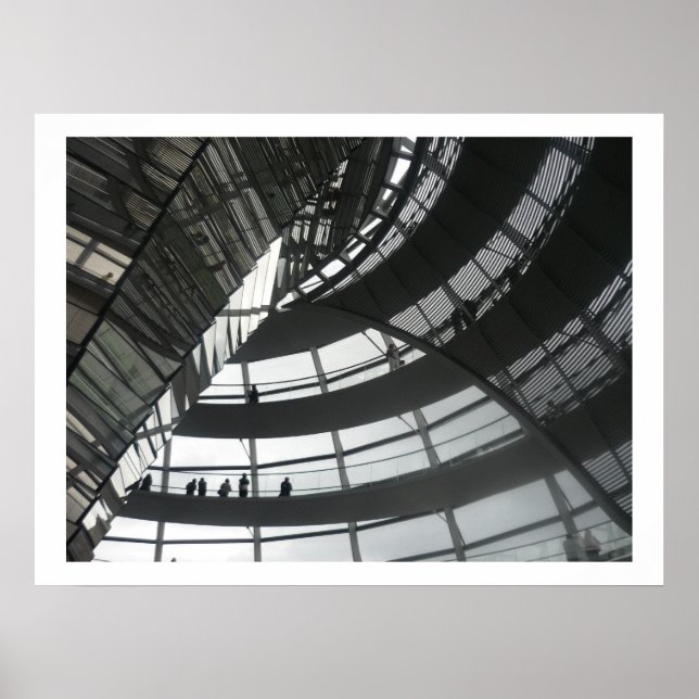 reichstag dome berlin poster (Vorne)