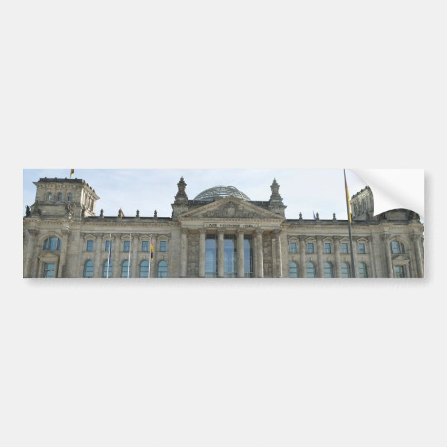 Reichstag-Gebäude Berlin Autoaufkleber (Vorne)