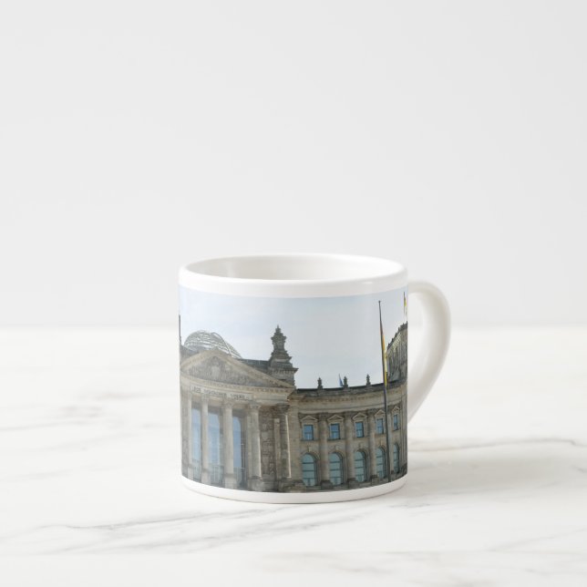 Reichstag-Gebäude Berlin Espressotasse (Vorderseite Rechts)