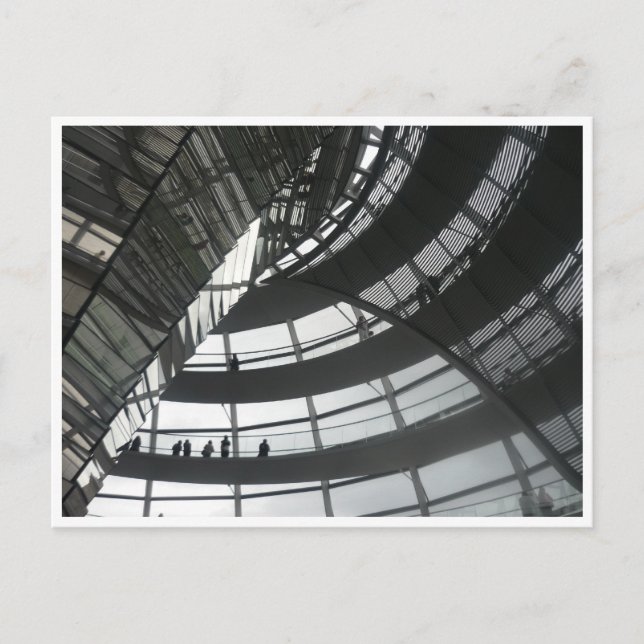 reichstagskuppel postkarte (Vorderseite)