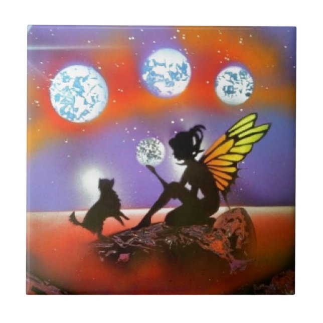 Reichweite Fliese (Vorderseite)