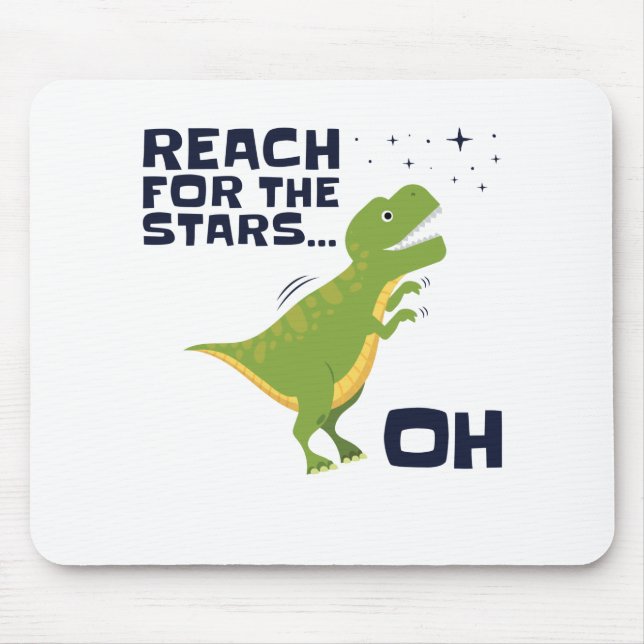 Reichweite für die Sternenhimmel T-Rex Kurze Waffe Mousepad (Vorne)