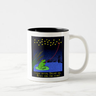 Reichweite für die Sternkaffee-Tasse Zweifarbige Tasse