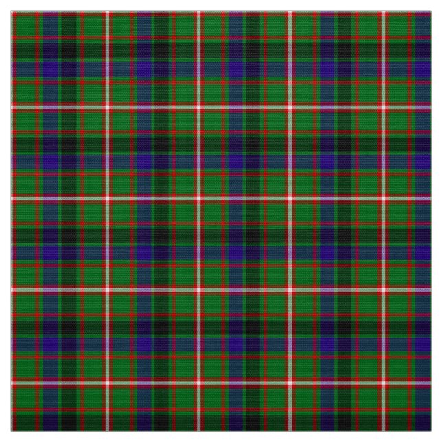 Reid Green Tartan Stoff (Muster)