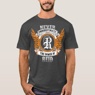 Reid Name-Shirt: Unterschätze niemals die Macht vo T-Shirt
