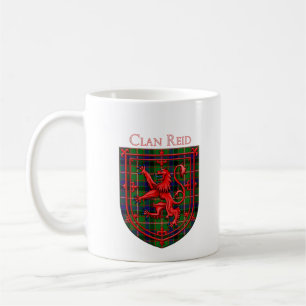 Reid Tartan Scottish Kariert Lion Rampant Kaffeetasse
