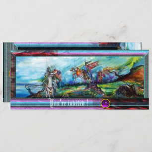 REIDER IN STORM Ritter Reitschloss laden Einladung