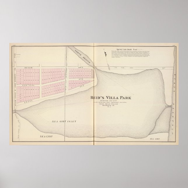 Reid's Villa Park, NJ Poster (Vorne)