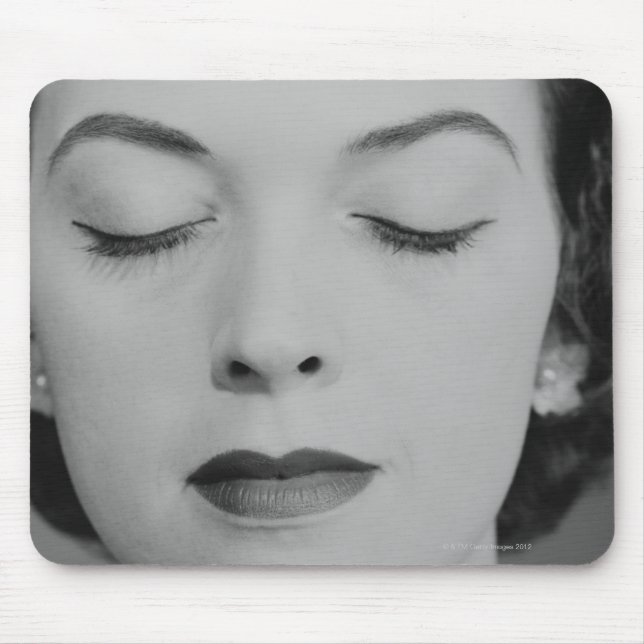 Reife Frau 2 Mousepad (Vorne)