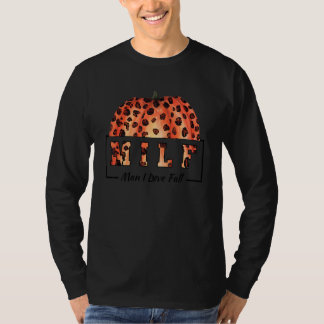 Reife Frau Mann Ich Liebe Herbst Frau Herbstsaison T-Shirt