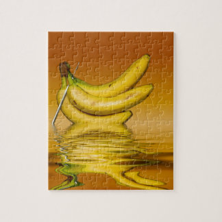 Reife gelbe Bananen Puzzle