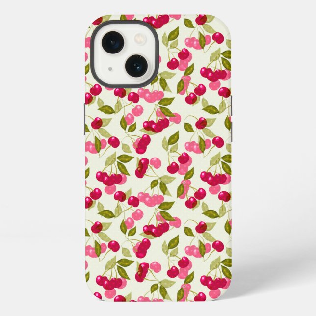 Reife Kirsche  iPhone Hülle (Rückseite)