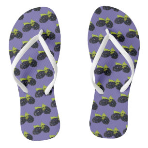 Reife Sommer BlackBerry BlackBerry Berry Berries Flip Flops