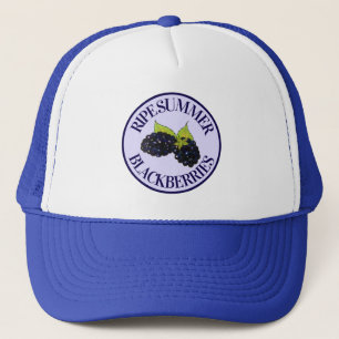 Reife Sommer BlackBerry BlackBerry Berry Berries Truckerkappe