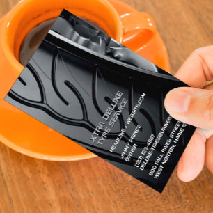 Reifen Auto Reparaturkarte Visitenkarte