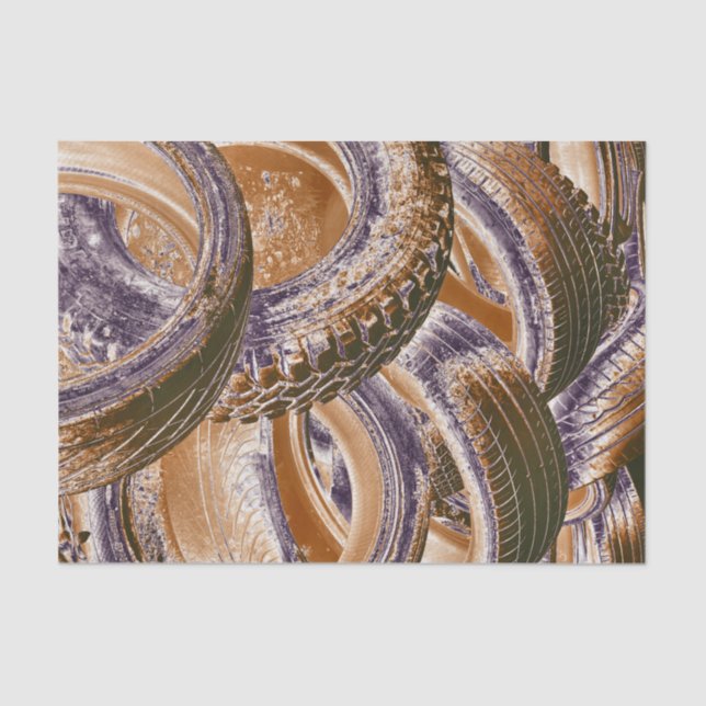 REIFEN SEIDENPAPIER (Vorderseite)