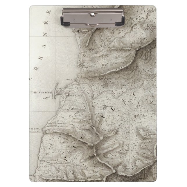 Reifen, Sidon, Israel Klemmbrett (Vorderseite)