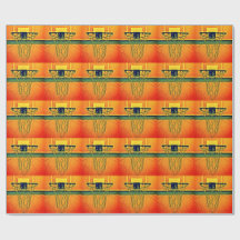 Reifen-Wrap-Papier von Tamara Diaz Art
