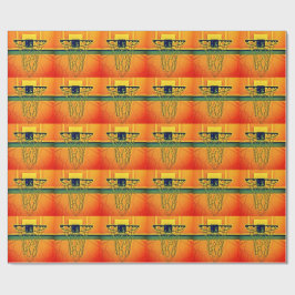 Reifen-Wrap-Papier von Tamara Diaz Art  Geschenkpapier