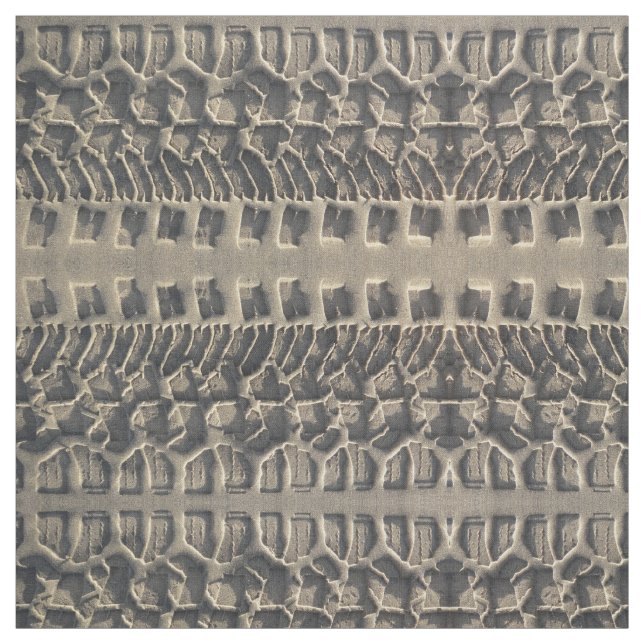 Reifenbahnen im Strandsand-Fotogewebe Stoff (Muster)