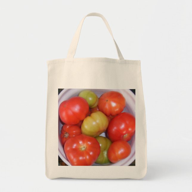 Reifende Tomate-Taschen-Tasche Tragetasche (Vorne)