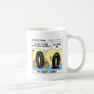 Reifenhäusliche Fragen Funny Gift T-Shirts Sammler Tasse