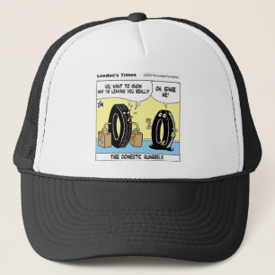 Reifenhäusliche Fragen Funny Gift T-Shirts Sammler Truckerkappe