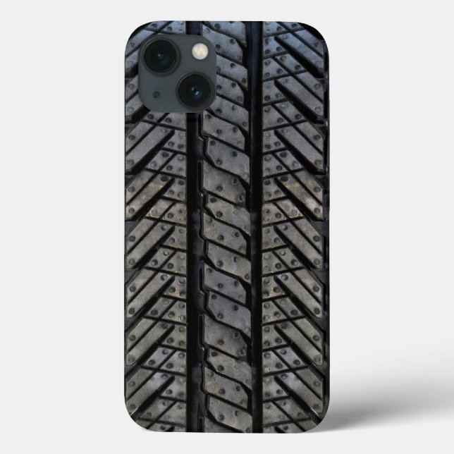 Reifenmatte für Automobiltextilien Case-Mate iPhone Hülle (Rückseite)