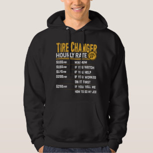 Reifenmonteur Stundensatz Hoodie