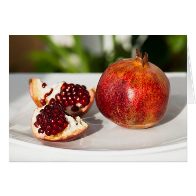 Reifenpomegranat (Vorderseite (Horizontal))