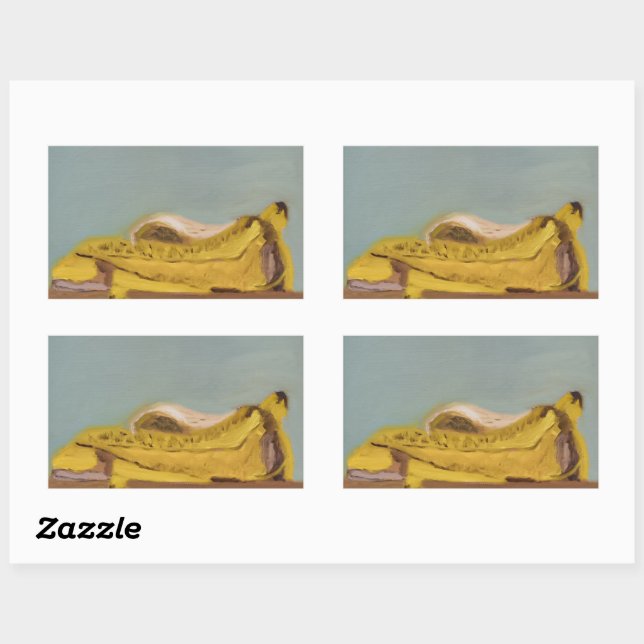 Reifenschale Rechteckiger Aufkleber (Blatt)