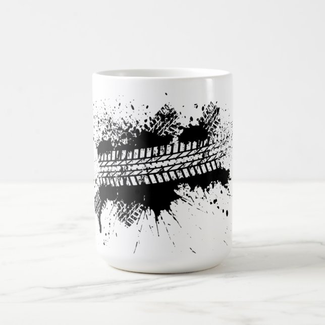 REIFENSPUR Klassischer Becher Kaffeetasse (Mittel)