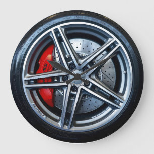 Reifenzentrum Große Wanduhr