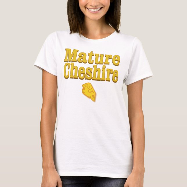 Reifes Cheshire T-Shirt (Vorderseite)