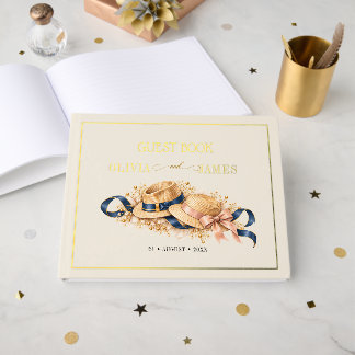 Reifes Paar Vintage Casual Intime Hochzeit  Gästebuch