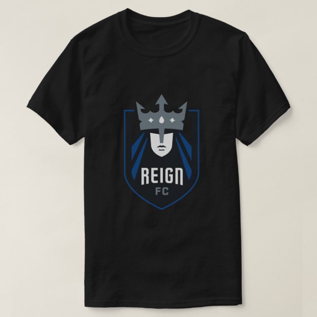 Reign FC Icon Angepasst V-Neck T-Shirt (Design vorne)