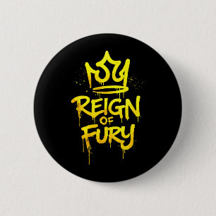 Reign of Fury Martial Arts BJJ MMA Boxen Button