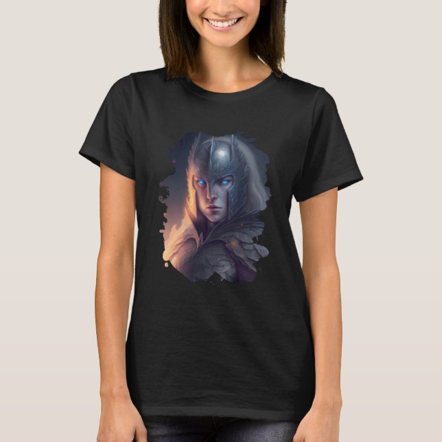 Reign of Ice the queen of darkness fantasy T-Shirt (Vorderseite)
